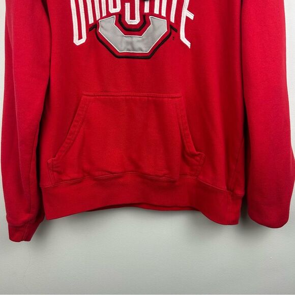 Ohio State University Buckeyes Varsity Authentic Apparel Hoodie Embroidered Sz M - Picture 3 of 14